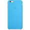 Husa protectie APPLE pentru iPhone 6/6S Plus, Silicon, Capac Spate, Blue