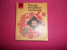 Puncte Si Cusaturi Romanesti 96pagini+90modele/an 1973/format Mic 10x12cm foto