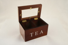 Cutie pentru ceai 2 compartimente foto