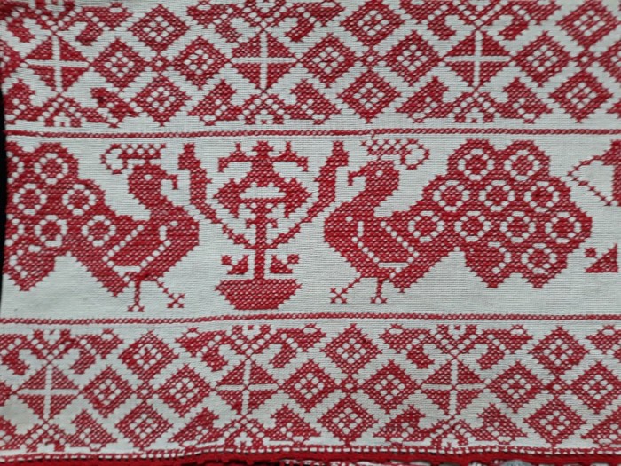 CUSATURA VECHE MAGHIARA - TRADITIONALA - OBIECT DECORATIV DE PERETE - PERETAR