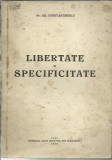 AS - Gh. Constantinescu - LIBERTATE SI SPECIALITATE, 2018