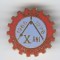 1966-1976 IPT Facultatea MECANICA, Insigna EMAIL - SUPRBA