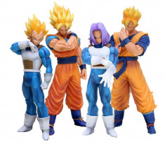 Set figurina Dragon Ball Z Super Goku Gohan Vegeta Trunks 18-21 cm foto