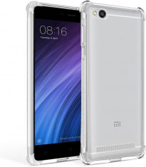 Husa protectie IMPORTGSM pentru Xiaomi Redmi 4A, Silicon, Capac Spate, Shockproof, Transparenta foto