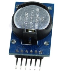 Modul DS3231, AT24C32, real time clock, ceas, Arduino + baterie CR2032 (d.1447) foto