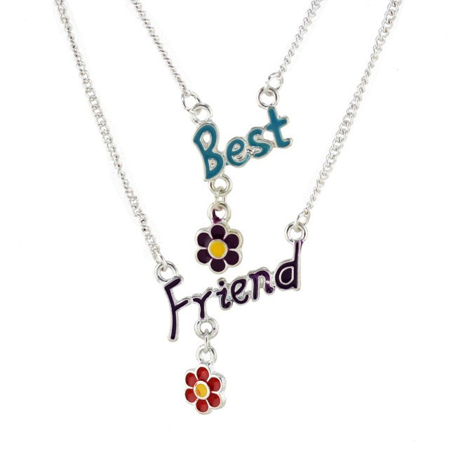 Pandantiv / Colier / Lantisor BFF Best Friends Forever best friend 01 |  Okazii.ro