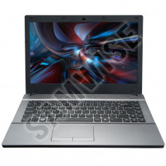 Laptop Clevo W550SU1, Intel Core i3-4100M 2.5GHz, 14 inch, 4GB DDR3, 250GB, DVD-RW, WEB CAM, USB 3.0, Baterie 2 ore foto