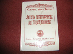 CORNELIU VADIM TUDOR CARTE ROMANEASCA DE INVATATURA ( dedicatie , autograf ) foto