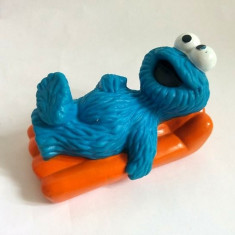 Jucarie cauciuc Cockie Monster Muppets Show, Jim Henson productions INC, 9x5cm