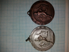 Medalii sport atletism Campionat RPR, 1950, loc 2 si 3 foto
