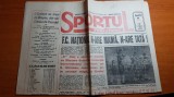 ziarul sportul romanesc 17 octombrie 1994-etapa diviziei A la fotbal