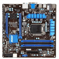 Placa de baza MSI H77MA-G43, Socket LGA1155, 4xDDR3 32GB Max, USB 3.0, SATA III, video DVI, VGA, 2xPCI-Express x16 foto