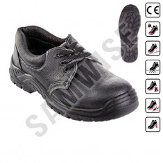 Pantof de protectie S1P Metalite, piele neagra (Categorie: Pantofi de protectie, Marime: 44) foto