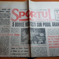 ziarul sportul romanesc 3 noiembrie 1994-ilie nastase-borg si rapid-frankfurt