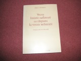 VOCEA LINISTII SUFLETESTI CA RASPUNS LA VOCEA NELINISTII - EMILE GEVENOIS