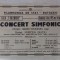 Botosani Afis Concert Simfonic 1955