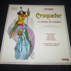 Jacques Offenbach - Croquefer Ou Le Dernier des Paladins_vinyl,LP _Bourg(Franta)