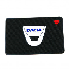 DACIA suport auto silicon antialunecare cu logo DACIA foto