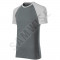 Tricou Duo Unisex, 100% Bumbac (Culoare: Gri ice, Marime: S, Pentru: Unisex)