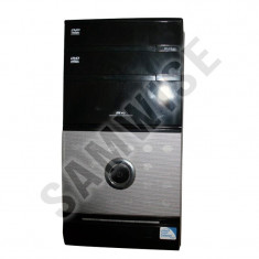 Carcasa Glossy MT Black/Silver cu Sursa Mini Chicony 300W 80+ foto