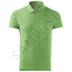 Tricou Polo de barbati Cotton, Verde iarba (Culoare: Verde iarba, Marime: XXL, Pentru: Barbati) foto