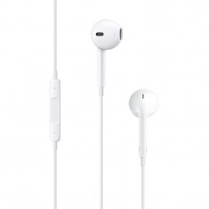 Casti Apple iPhone 6s Plus Earpods, jack 3.5mm, MNHF2AM, MD827ZM/A, retail foto