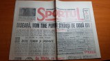 ziarul sportul romanesc 19 octombrie 1994-rapid-eintracht si benfica-steaua