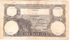 Bancnota 100 lei 1932 13 mai foto