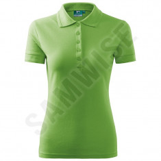 Tricou Polo de dama Pique Polo (Culoare: Verde iarba, Marime: XXL, Pentru: Femei) foto