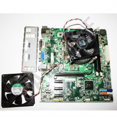 KIT Placa de baza Foxconn H-CUPERTINO-H61-UATX, DDR3, Intel DualCore G870 3.10GHz, 1155, Coolere procesor/carcasa incluse foto