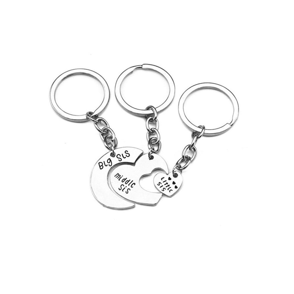 Breloc Silver 3 Bucati Pentru 3 Surori Arhiva Okazii Ro