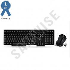 Kit Wireless Mouse + Tastatura FanTech WK-890, Negru foto