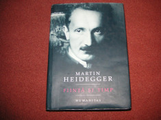Martin Heidegger - Fiinta si timp foto