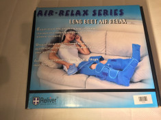 Air Relax - aparat masaj terapeutic de relaxare in zona picioarelor, cu aer. foto
