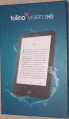 Ebook reader Tolino Vision 3 HD, 4 Gb, 300 Dpi, ecran Carta, rezistent la apa foto