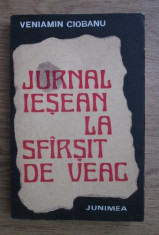 Jurnal iesean la sfarsit sfirsit de veac : (1775-1800) / Veniamin Ciobanu foto