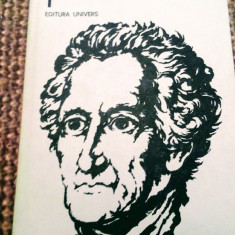 Goethe - Poezia 1, 355 pagini, 20 lei