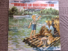 aventurile lui huckleberry finn tom si huck mark twain disc vinyl lp poveste foto