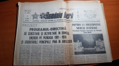 ziarul romania libera 24 iulie 1979-articol despre valea jiului foto
