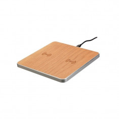 DUO QI WIRELESS CHARGER WOODY SILVER by PETER JACK foto