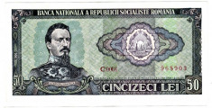 Bancnota 50 lei 1966 a.UNC/UNC foto