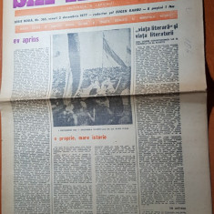 ziarul saptamana 2 decembrie 1977-59 de ani de la marea unire