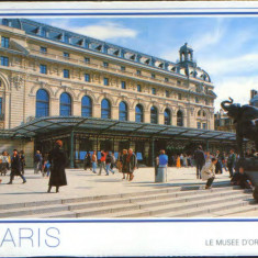 Franta - CP necirc.- Paris-Muzeul d'Orsay conscrat operelor de Arta(vechea gara0