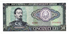 2.Bancnota 50 lei 1966 a.UNC/UNC foto