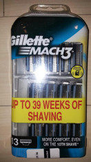 Set ECONIOMIC 13 rezerve Gillette Mach 3 (nou) foto