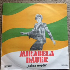 mirabela dauer taina noptii 1982 disc vinyl lp muzica slagare usoara EDE 02071