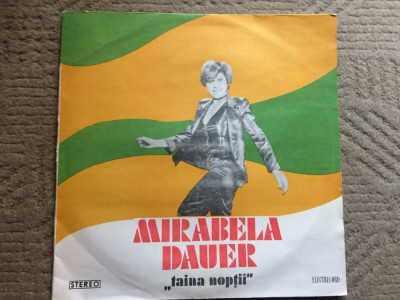 mirabela dauer taina noptii 1982 disc vinyl lp muzica slagare usoara EDE 02071 foto