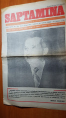 ziarul saptamana 8 mai 1981- 60 de ani de la faurirea partidului comunist roman foto