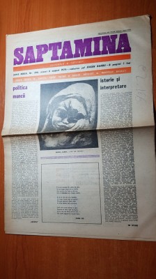 ziarul saptamana 6 august 1976 foto