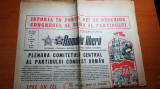 Ziarul romania libera 19 noiembrie 1979-congresul al 12 lea al PCR